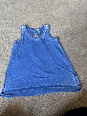 GreenTea Light Blue Sleeveless Tank Top